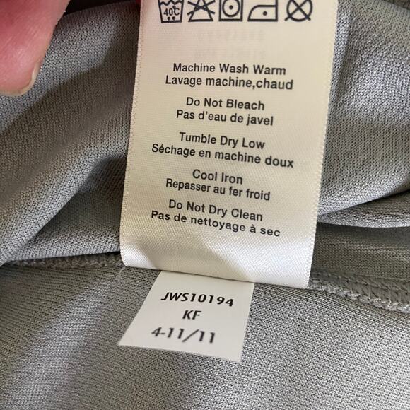 Merrell Barefoot Tech Tee Shirt Size L Gray Opti-Wick Shirt UPF Sun Protection - Picture 12 of 13